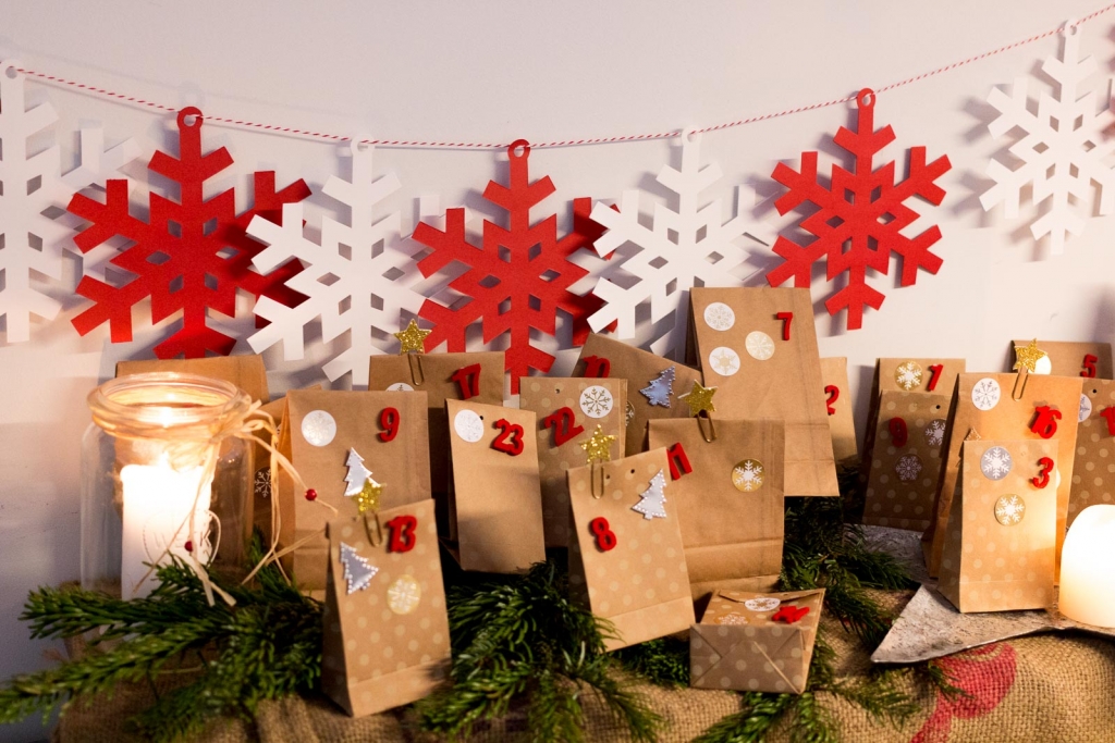 Adventskalender für Gartenfreunde selber machen und